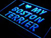 I Love My Boston Terrier LED Neon Light Sign - Way Up Gifts