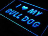 I Love My Bull Dog LED Neon Light Sign - Way Up Gifts