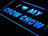 I Love My Chow Chow Dog LED Neon Light Sign - Way Up Gifts
