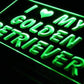 I Love My Golden Retriever LED Neon Light Sign - Way Up Gifts