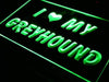 I Love My Greyhound LED Neon Light Sign - Way Up Gifts