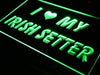 I Love My Irish Setter LED Neon Light Sign - Way Up Gifts