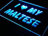 I Love My Maltese LED Neon Light Sign - Way Up Gifts