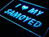 I Love My Samoyed Dog LED Neon Light Sign - Way Up Gifts