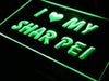 I Love My Shar Pei LED Neon Light Sign - Way Up Gifts