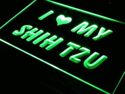 I Love My Shih Tzu LED Neon Light Sign - Way Up Gifts
