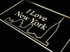 I Love New York LED Neon Light Sign - Way Up Gifts