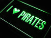 I Love Pirates LED Neon Light Sign - Way Up Gifts