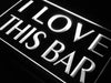 I Love This Bar LED Neon Light Sign - Way Up Gifts
