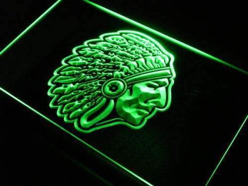 Indian Chief LED Neon Light Sign - Way Up Gifts