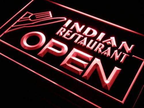 Indian Restaurant Open LED Neon Light Sign - Way Up Gifts