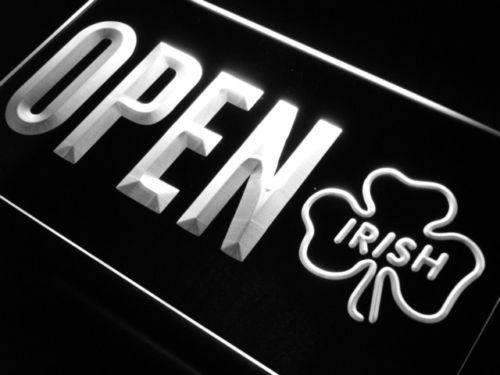 Irish Pub Open LED Neon Light Sign - Way Up Gifts