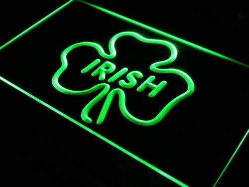 Irish Shamrock LED Neon Light Sign - Way Up Gifts