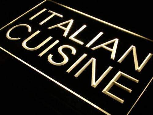 Italian Cuisine LED Neon Light Sign - Way Up Gifts