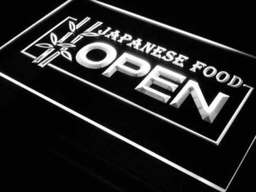 Japanese Food Restaurant Open LED Neon Light Sign - Way Up Gifts