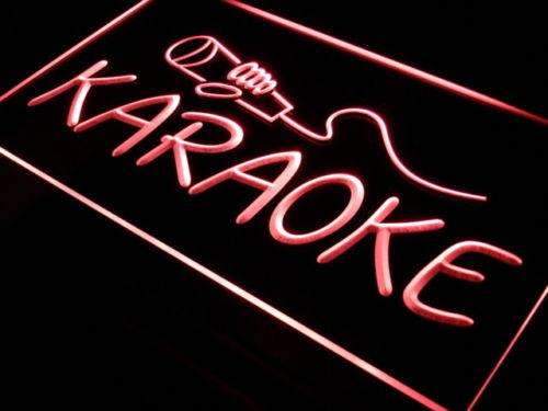 Karaoke Microphone LED Neon Light Sign - Way Up Gifts