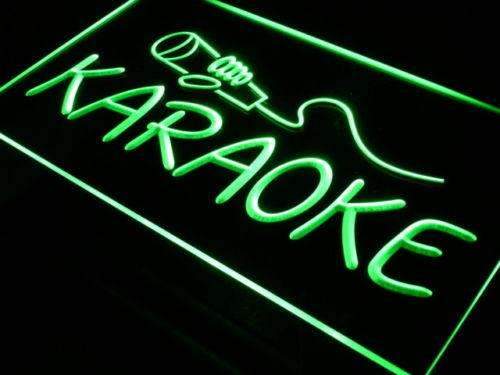 Karaoke Microphone LED Neon Light Sign - Way Up Gifts