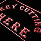 Key Cutting Here LED Neon Light Sign - Way Up Gifts