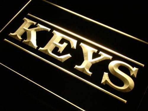 Key Cutting Keys Shop LED Neon Light Sign - Way Up Gifts