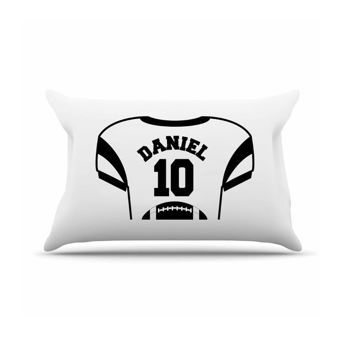 Football Jersey Throw Pillow