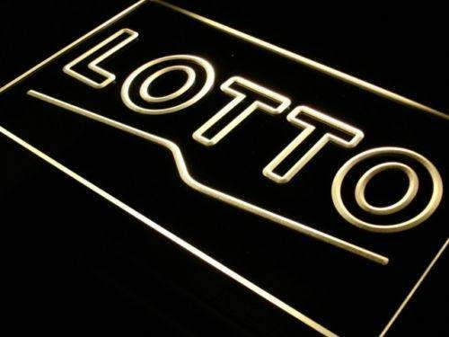 Lotto Lottery LED Neon Light Sign - Way Up Gifts