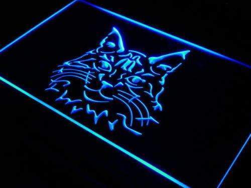 Maine Coon Cat LED Neon Light Sign - Way Up Gifts