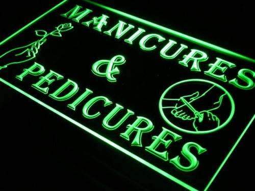 Manicures Pedicures LED Neon Light Sign - Way Up Gifts