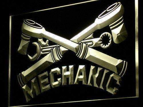 Mechanic LED Neon Light Sign - Way Up Gifts