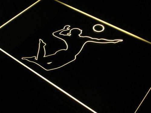 Mens Sand Volleyball LED Neon Light Sign - Way Up Gifts