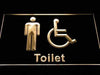 Mens with Handicap Restroom LED Neon Light Sign - Way Up Gifts