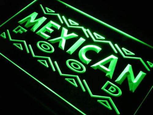Mexican Food LED Neon Light Sign - Way Up Gifts