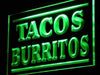 Mexican Tacos Burritos LED Neon Light Sign - Way Up Gifts