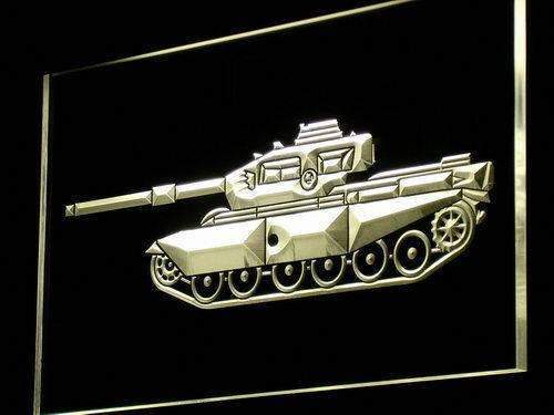 Military Tank LED Neon Light Sign - Way Up Gifts