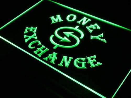 Money Exchange LED Neon Light Sign - Way Up Gifts