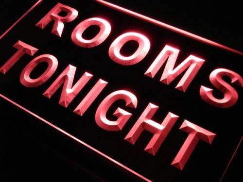 Motel Rooms Tonight LED Neon Light Sign - Way Up Gifts