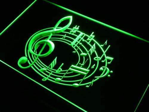 Music Notes LED Neon Light Sign - Way Up Gifts