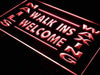 Nails Waxing Walk Ins Welcome LED Neon Light Sign - Way Up Gifts