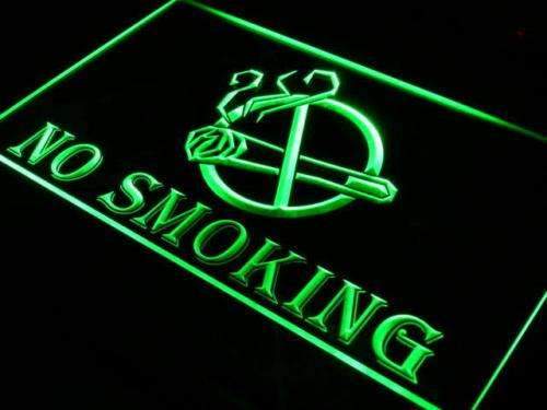 No Smoking LED Neon Light Sign - Way Up Gifts