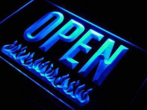 Open Bar Grill LED Neon Light Sign - Way Up Gifts