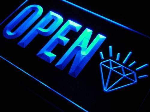 Open Diamonds Jewelry LED Neon Light Sign - Way Up Gifts