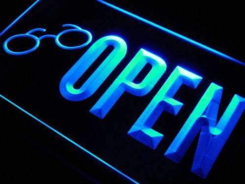 Open Glasses Sunglasses LED Neon Light Sign - Way Up Gifts