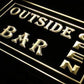 Outside Bar Open LED Neon Light Sign - Way Up Gifts