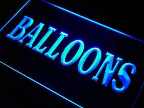 Party Shop Balloons LED Neon Light Sign - Way Up Gifts