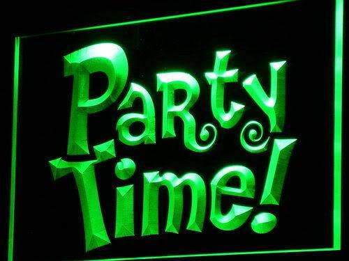 Party Time LED Neon Light Sign - Way Up Gifts