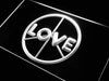 Peace Love LED Neon Light Sign - Way Up Gifts