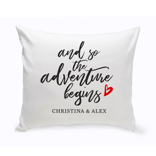 Personalized Adventure Throw Pillow - Way Up Gifts