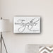 Personalized Better Together Modern Farmhouse 14" x 24" Canvas Sign - Way Up Gifts