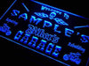 Personalized Bikers Garage LED Neon Light Sign - Way Up Gifts