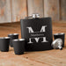 Engraved Matte Black Hip Flask Gift Box - Way Up Gifts