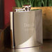 Engraved High Polish Hip Flask - Way Up Gifts